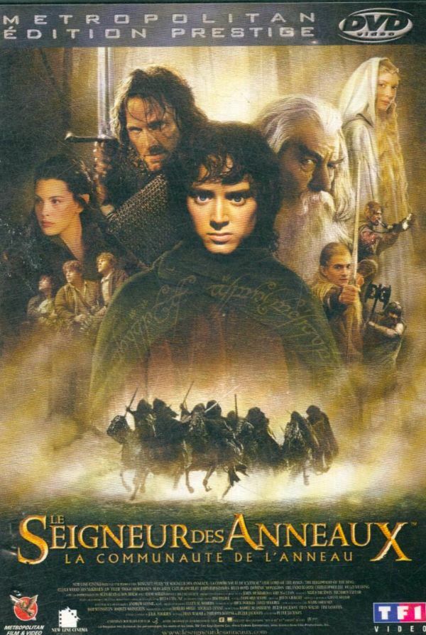 Livrenpoche : Le Seigneur des Anneaux La Communauté de l'anneau - Peter Jackson - DVD