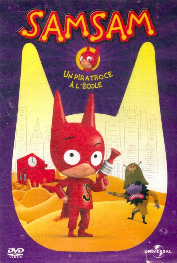 Livrenpoche : SamSam-2-Un piratroce à l'école - Clément Révérend - DVD