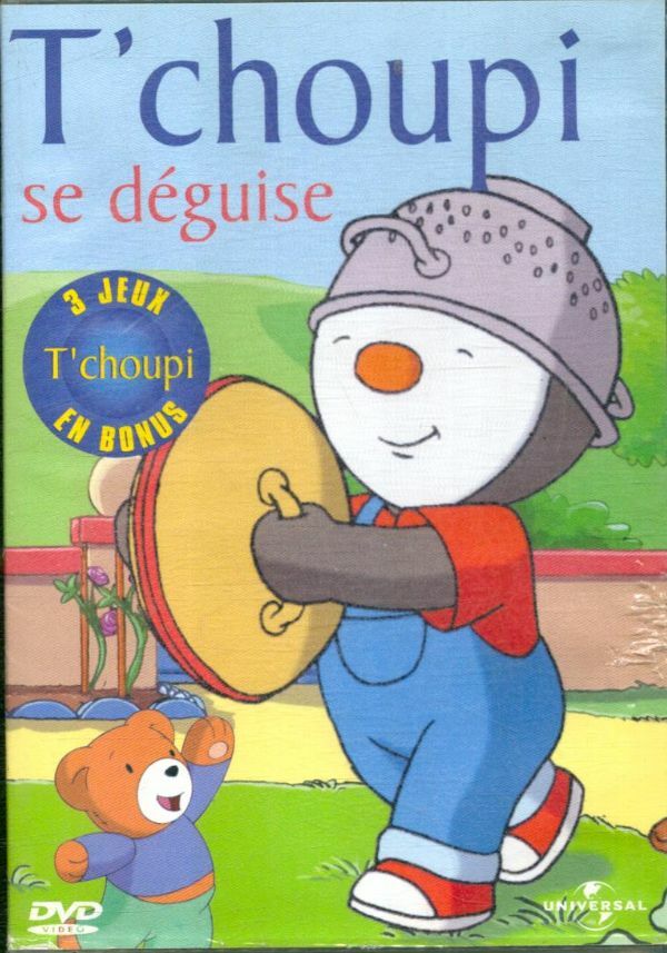 Livrenpoche : T'choupi - Vol.1 : T'choupi se déguise - Jean-Luc François - DVD