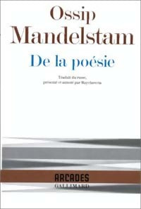 Livrenpoche : De la poésie - Ossip E. Mandelstam - Livre
