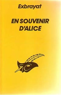 En souvenir d'Alice - Charles Exbrayat - Livre