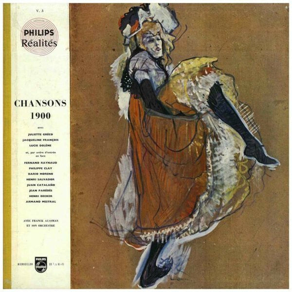 Livrenpoche : Chansons 1900 - - Vinyle