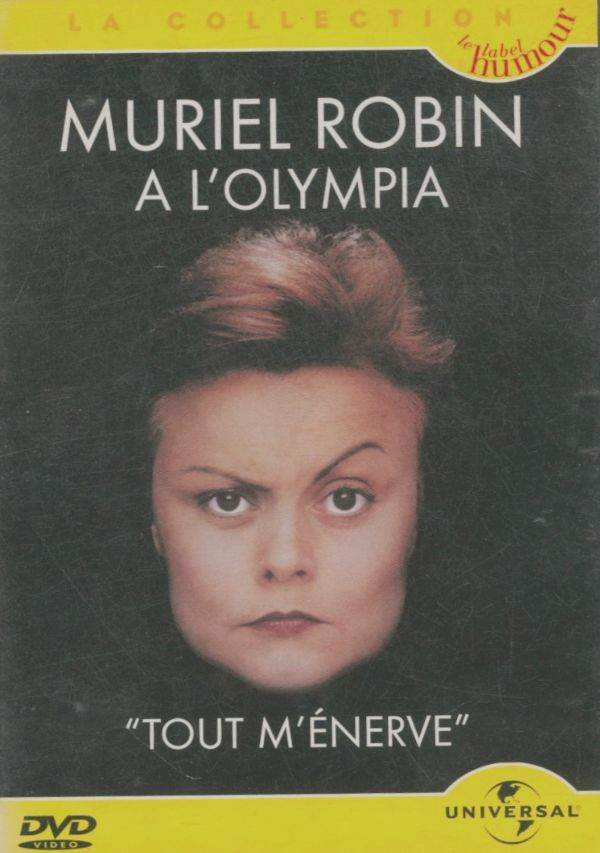 Livrenpoche : Muriel Robin : A l'Olympia, tout m'énerve - Serge Courtinat - DVD