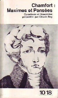 Livrenpoche : Maximes et pensées / Caractères - Nicolas De Chamfort - Livre