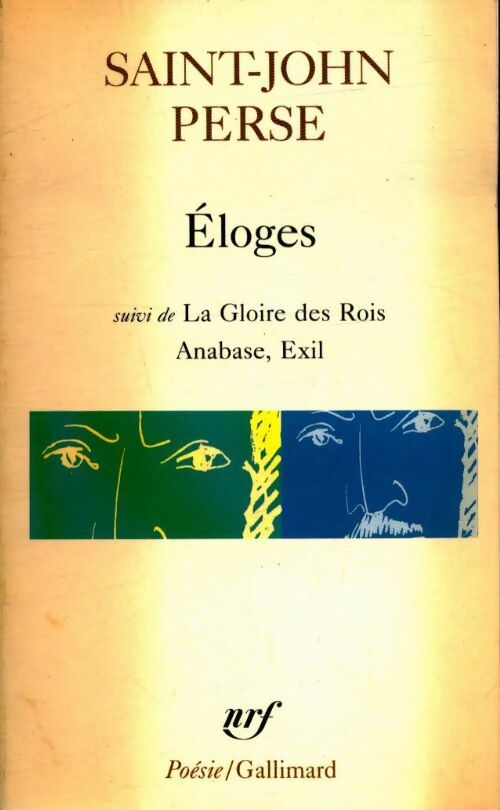 Livrenpoche : Eloges / La gloire des rois / Anabase / Exil - Saint-John Perse - Livre