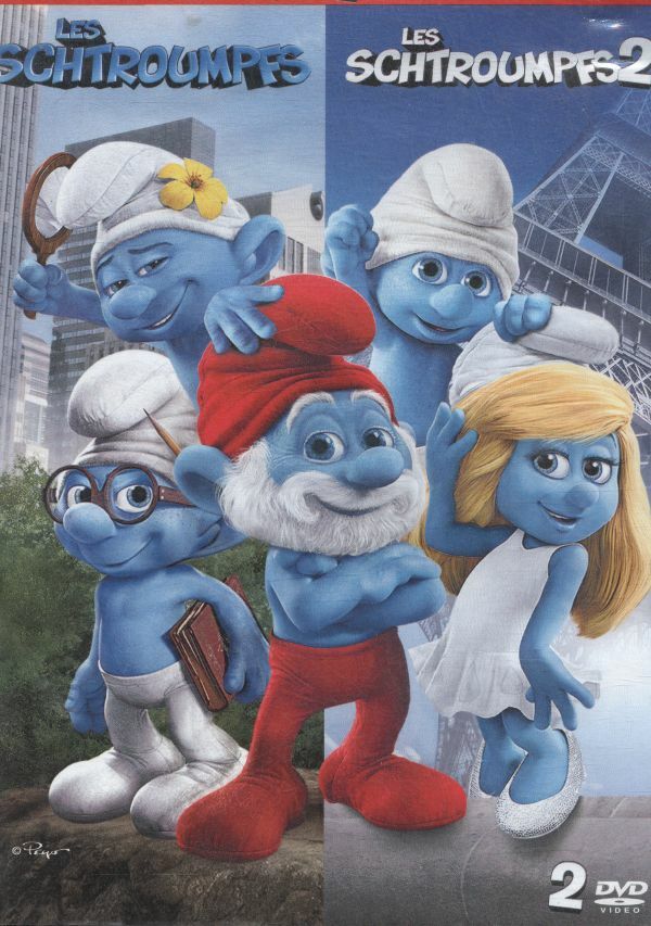 Livrenpoche : Les Schtroumpfs 1 & 2 - XXX - DVD