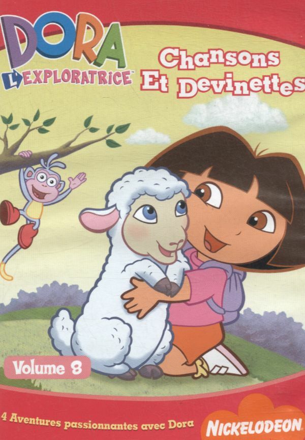 Livrenpoche : Dora l'exploratrice Vol. 8 : Chansons et devinettes - XXX - DVD