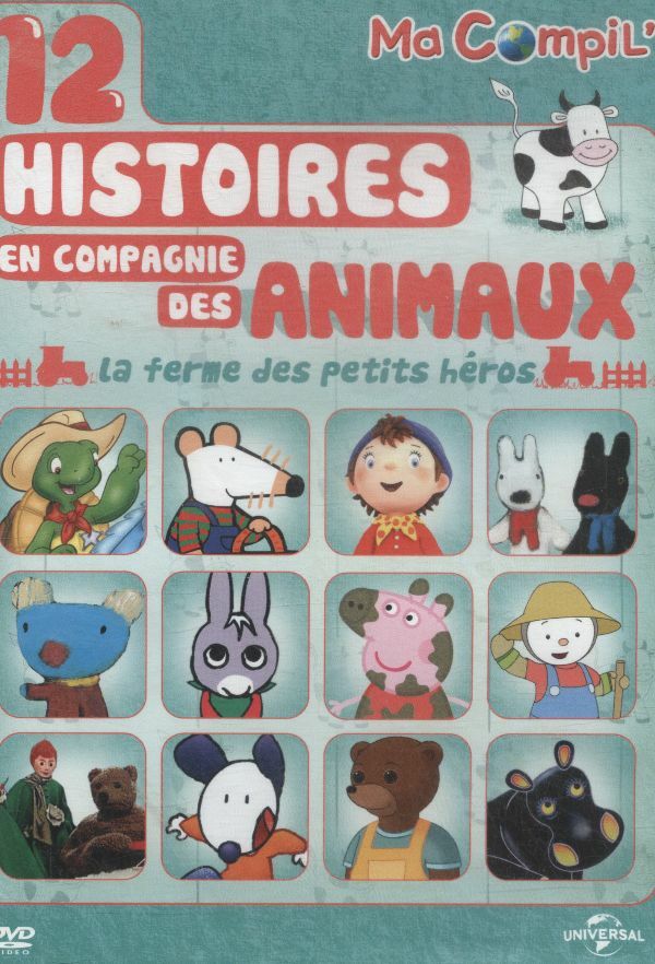 Livrenpoche : Ma Compil' -12 Histoires en Compagnie des Animaux-La Ferme des Petits héros - Réalisateur Inconnu - DVD