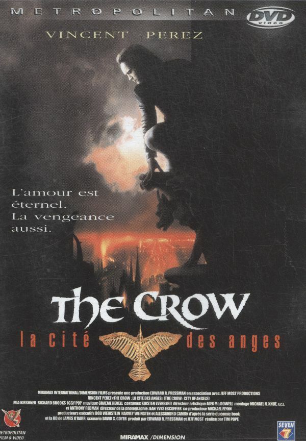 Livrenpoche : The Crow-La cité des Anges - Tim Pope - DVD