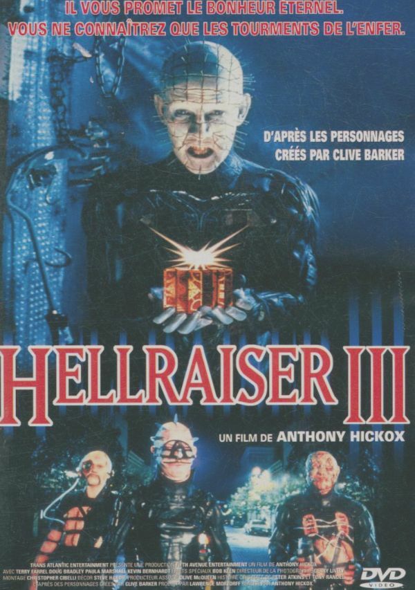 Livrenpoche : Hellraiser III - Anthony Hickox - DVD