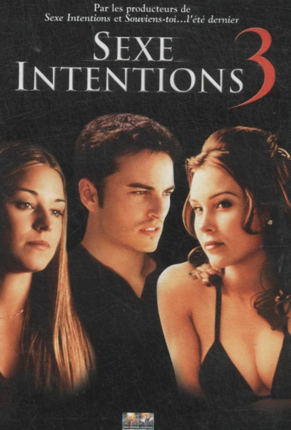Livrenpoche : Sexe intentions 3 - XXX - DVD