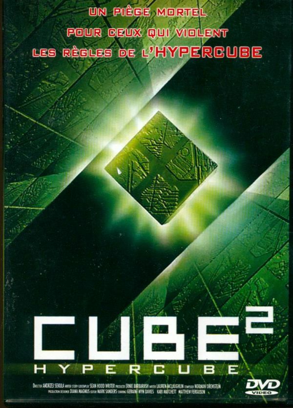 Livrenpoche : Cube 2 - Sekula, Andrzej - DVD