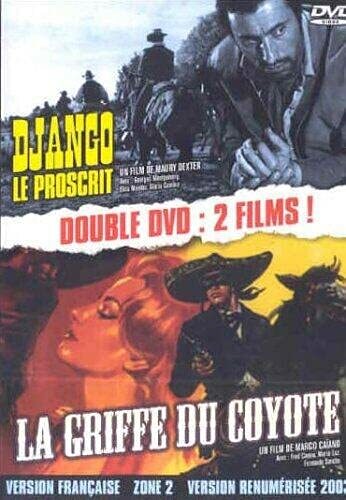 Livrenpoche : La Griffe du Coyote + Django Le proscrit - Mario Caiano, Gene Quintano, Maury Dexter - DVD
