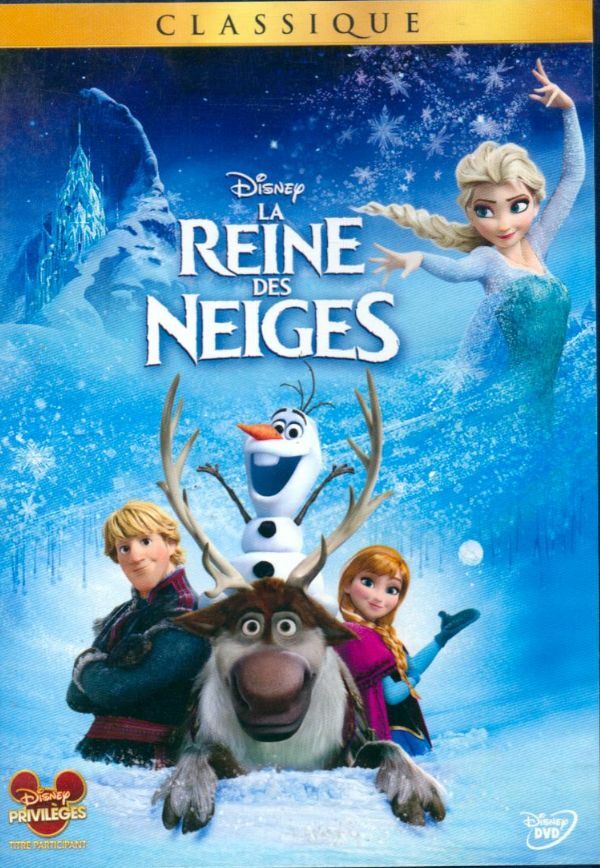 Livrenpoche : La Reine Des Neiges - Chris Buck, Jennifer Lee - DVD