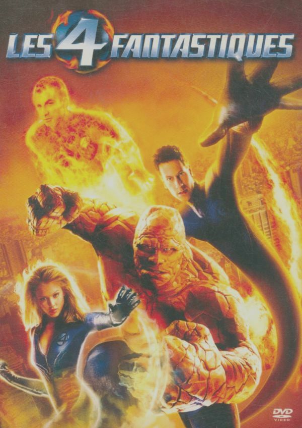 Livrenpoche : Les 4 Fantastiques - Tim Story - DVD