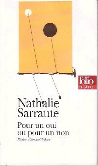 Livrenpoche : Pour un oui ou pour un non - Nathalie Sarraute - Livre