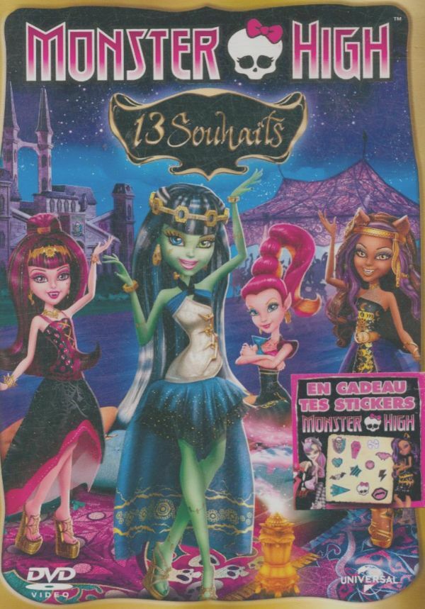 Livrenpoche : Monster High-13 souhaits - Audu Paden, Radomski, Eric - DVD
