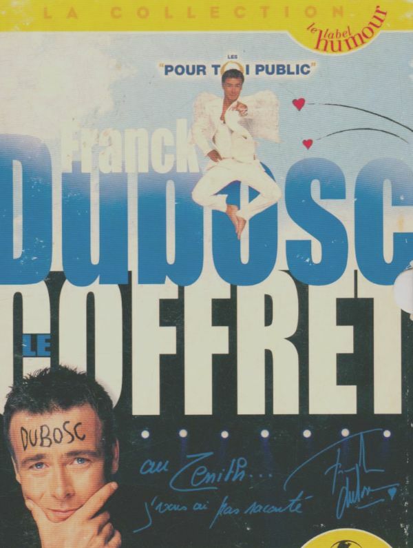 Livrenpoche : Franck Dubosc-Le Coffret-Les pour toi Public + Au Zénith - Pascal Duchène, Virginie Levisone - DVD
