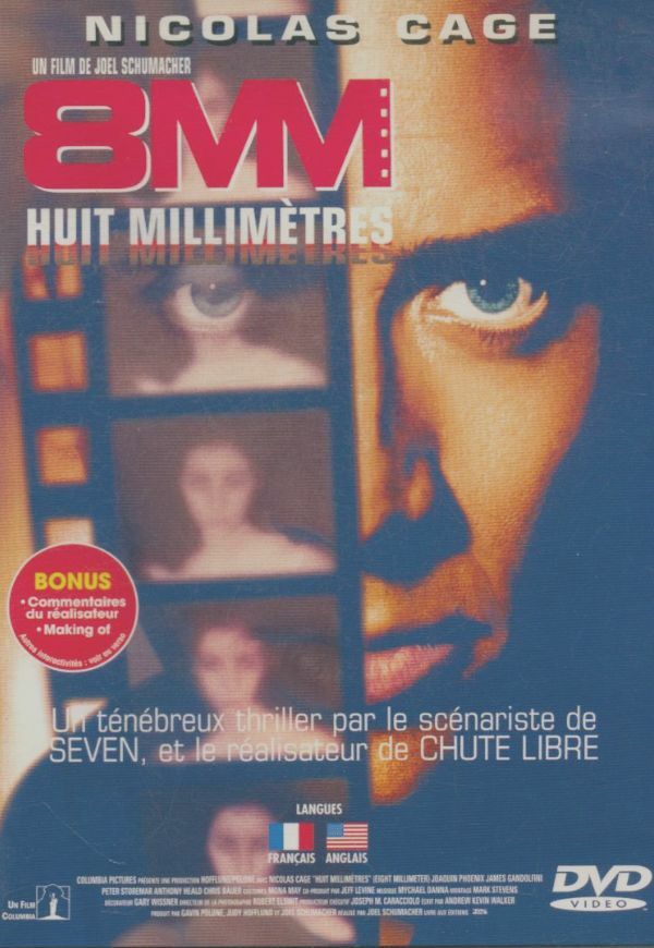 Livrenpoche : 8mm - dvd - coll succes - Schumacher, Joel - DVD