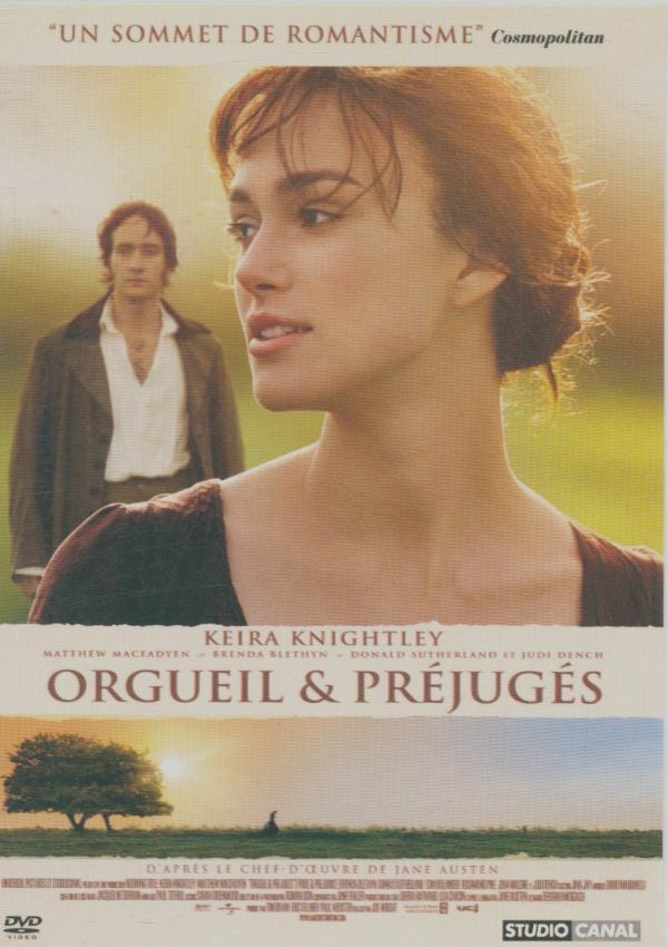 Livrenpoche : Orgueil et préjugés - Joe Wright - DVD
