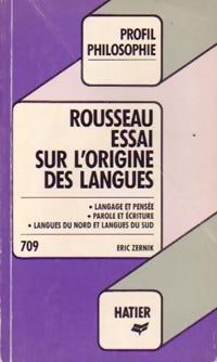 Livrenpoche : Essai sur l'origine des langues - Jean-Jacques Rousseau - Livre