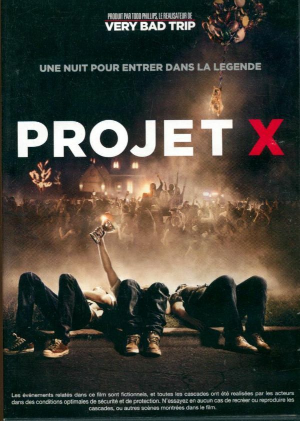 Livrenpoche : Projet X - Nima Nourizadeh - DVD