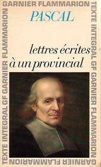 Livrenpoche : Lettres écrites à un provincial - Blaise Pascal - Livre