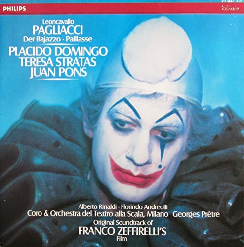 Livrenpoche : Leoncavallo, Placido Domingo, Teresa Stratas, Juan Pons - Pagliacci = Der Bajazzo = Paillasse (2 disques) - Leoncavallo, Placido Domingo, Teresa Stratas, - Vinyle