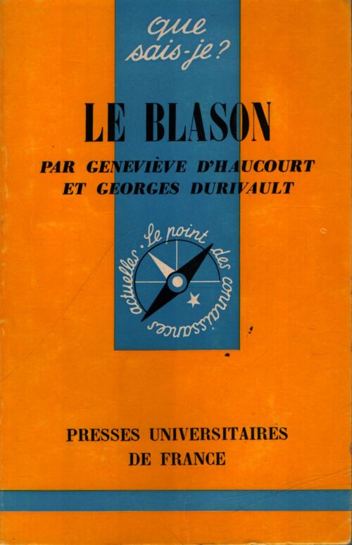 Le blason - Geneviève D'Haucourt - Livre