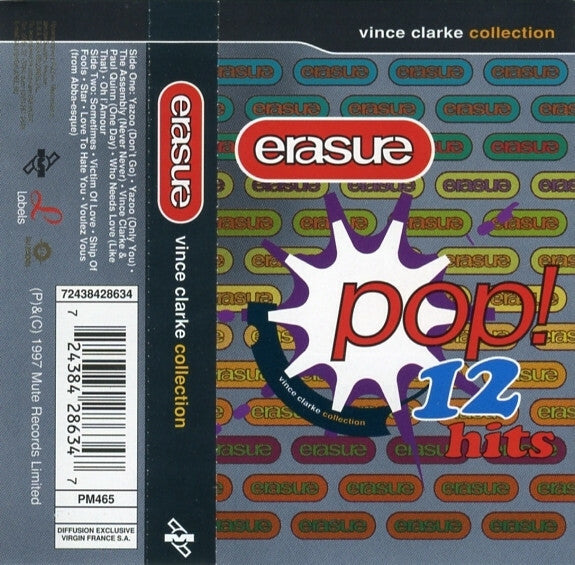 Livrenpoche : Erasure, Vince Clarke - Vince Clarke Collection (Pop! 12 Hits) - Erasure, Vince Clarke - Cassette