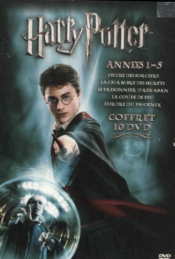 Livrenpoche : Coffret collector Harry Potter : Années 1 à 5 - Mike Newell, Chris Columbus, Alfonso Cuarón, David Yates - DVD