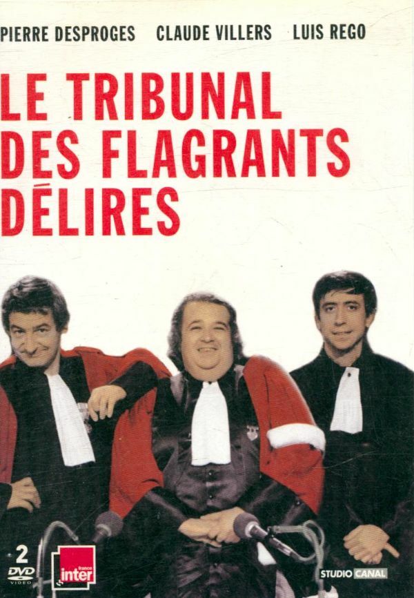 Livrenpoche : Le Tribunal des flagrants délires - Michel Hermant, Raoul Sanglat - DVD