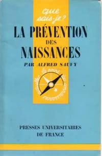 La prévention des naissances - Alfred Sauvy - Livre