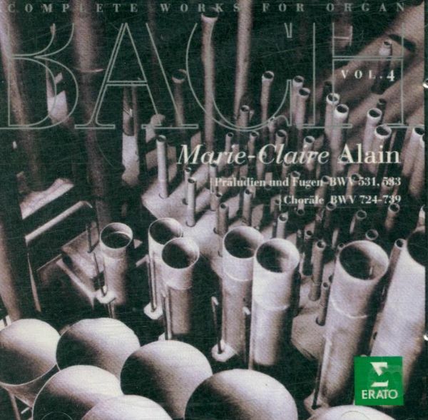 Livrenpoche : Marie-Claire Alain - Complete Works For Organ, Vol. 4 - Bach* - CD