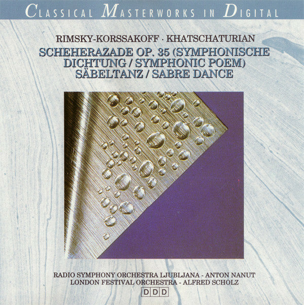 Livrenpoche : Rimsky-Korsakov / Khatchaturian. Scheherazade Op. 35 (Symphonische Dichtung / Symphonic Poem) Säbeltanz / Sabre Dance - Nikolai Rimsky-Korsakov - CD