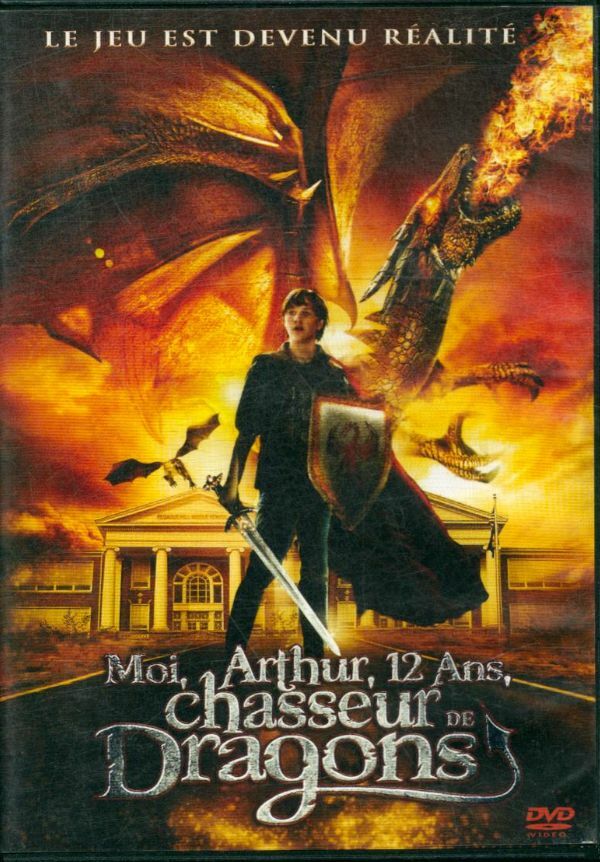 Livrenpoche : Moi, Arthur, 12 Ans, Chasseur de Dragons - Andrew Lauer - DVD
