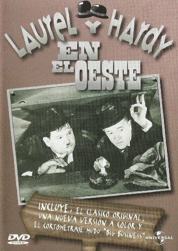 Livrenpoche : Laurel et Hardy au Far West - James W. Horne, Stan Laurel, Oliver Hardy, Sharon Lynn, James Finlayson, Rosina Lawrence - DVD