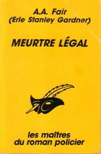 Livrenpoche : Meurtre légal - A.A. Fair - Livre