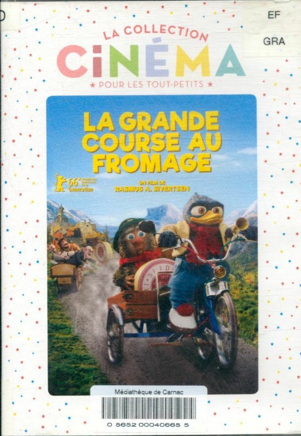 Livrenpoche : La Grande Course au Fromage - Rasmus A. Sivertsen - DVD