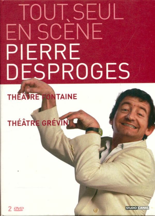 Livrenpoche : Pierre Desproges-Tout Seul en scène - Jean-Louis Fournier - DVD