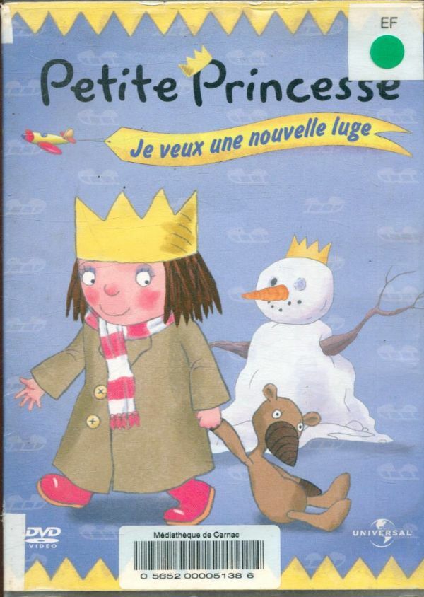 Livrenpoche : Petite Princesse-3-Je Veux Une Nouvelle Luge - Edward Foster - DVD