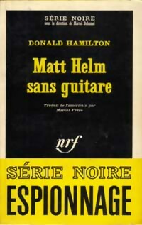 Livrenpoche : Matt Helm sans guitare - Donald Hamilton - Livre