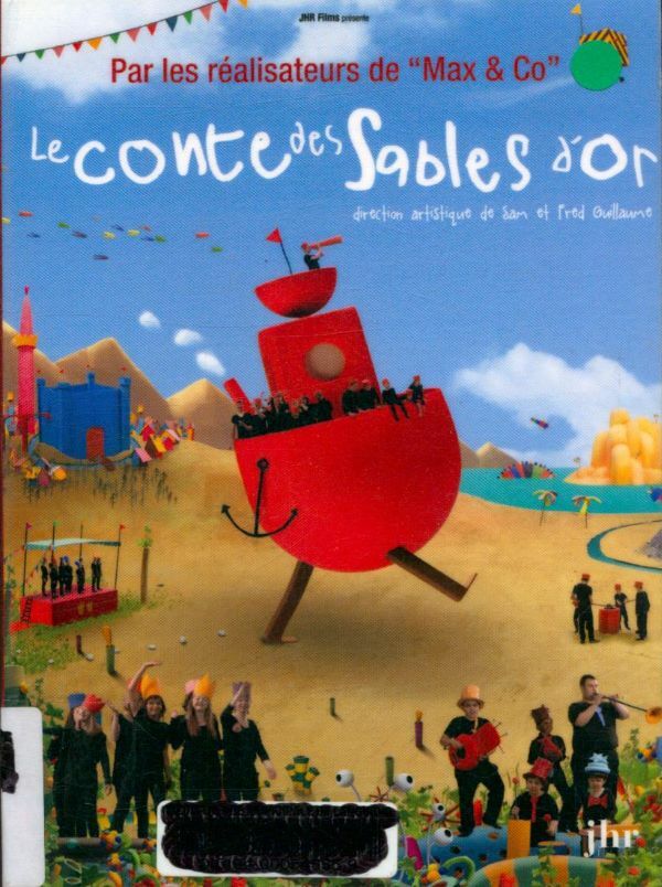 Livrenpoche : Le Conte des sables d'or - Samuel Guillaume - DVD
