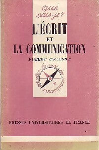 Livrenpoche : L'écrit et la communication - Robert Escarpit - Livre