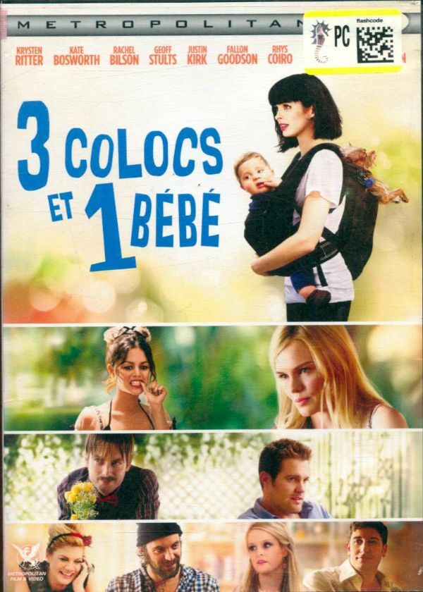 Livrenpoche : 3 colocs et 1 bébé - Kat Coiro - DVD