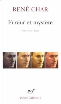 Livrenpoche : Fureur et mystère - René Char - Livre