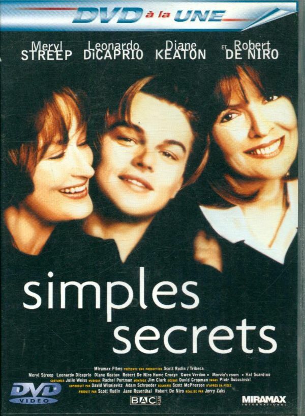 Livrenpoche : Simples Secrets - Robert De Niro, Jerry Zacks, Meryl Streep, Leonardo DiCaprio, Diane Keaton, Hume Cronyn - DVD