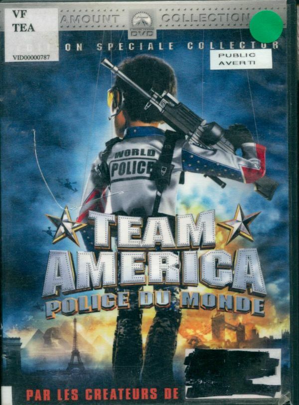 Livrenpoche : Team America-Police du Monde - Trey Parker - DVD
