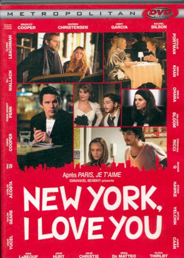 Livrenpoche : New-York I Love You - Brett Ratner, Joshua Marston, Fatih Akin, Yvan Attal, Allen Hughes, Shekhar Kapur, Mira Nair, Randall Balsmeyer, Shunji Iwai, Wen Jiang, Natalie Portman - DVD
