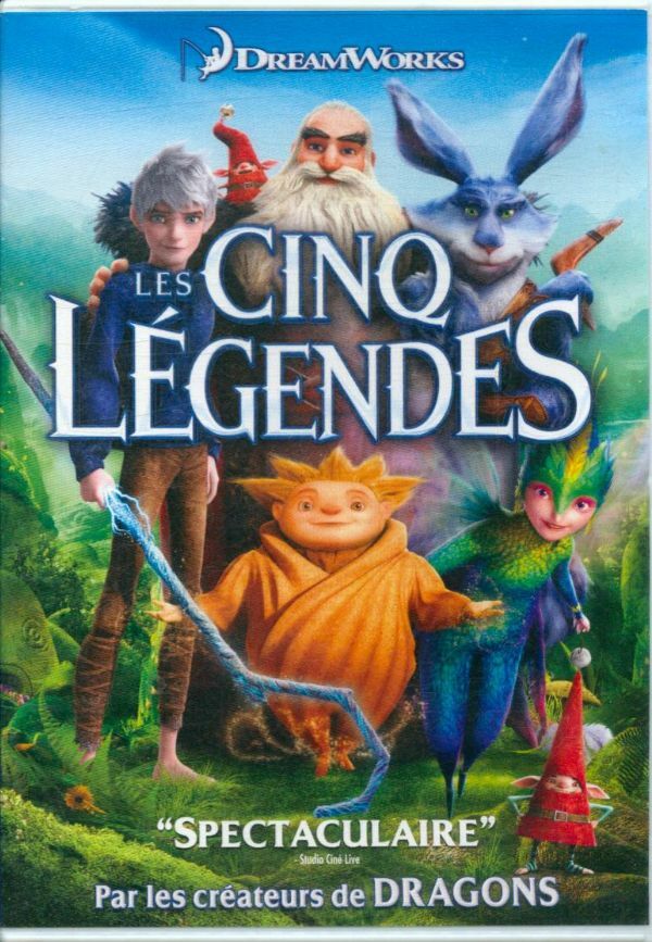 Livrenpoche : Les cinq légendes - Peter Ramsey - DVD